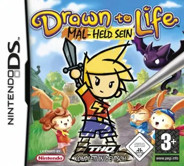 Drawn to Life (Europe) (En,Fr,De,Es,It) box cover front